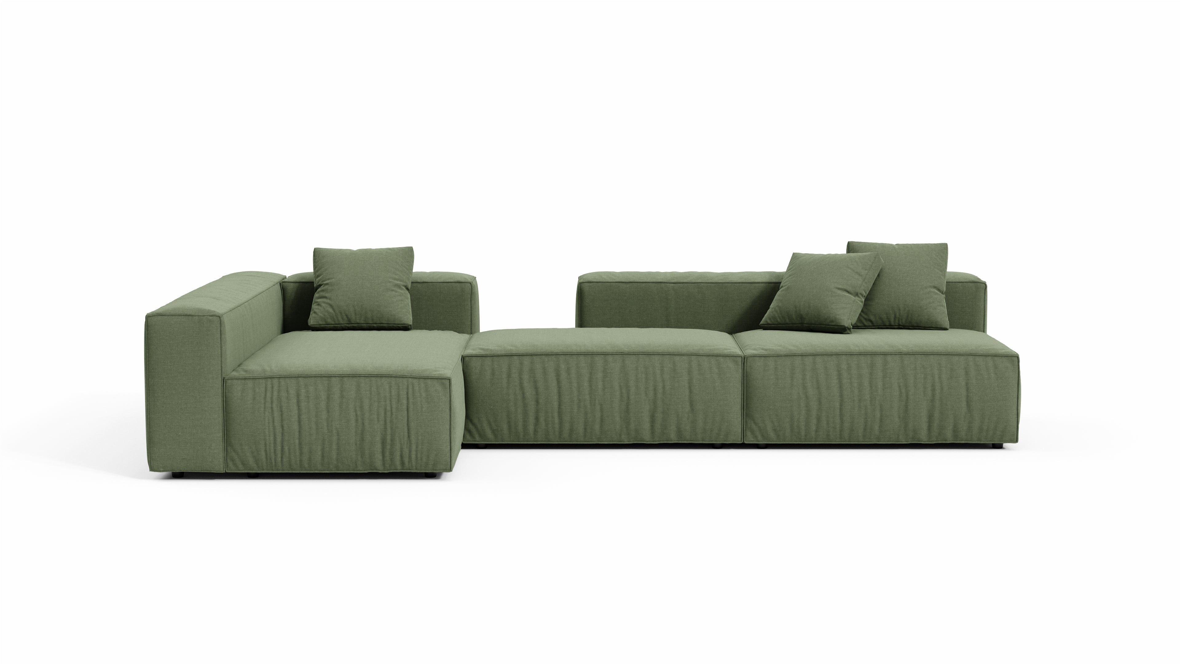 Pariqué Sofa 360x190cm (Goose Feathers)