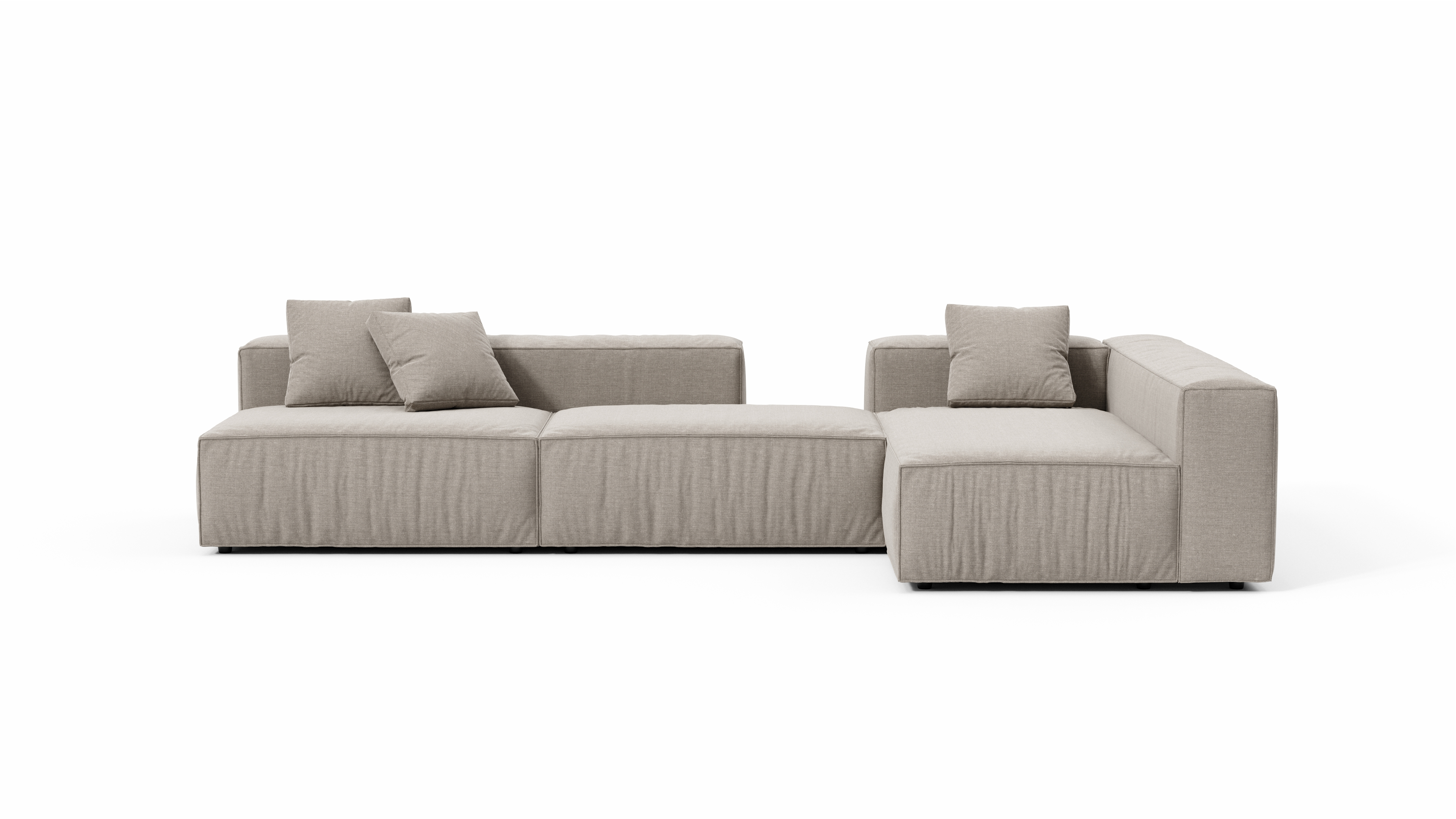 Pariqué Sofa 360x190cm (Goose Feathers)