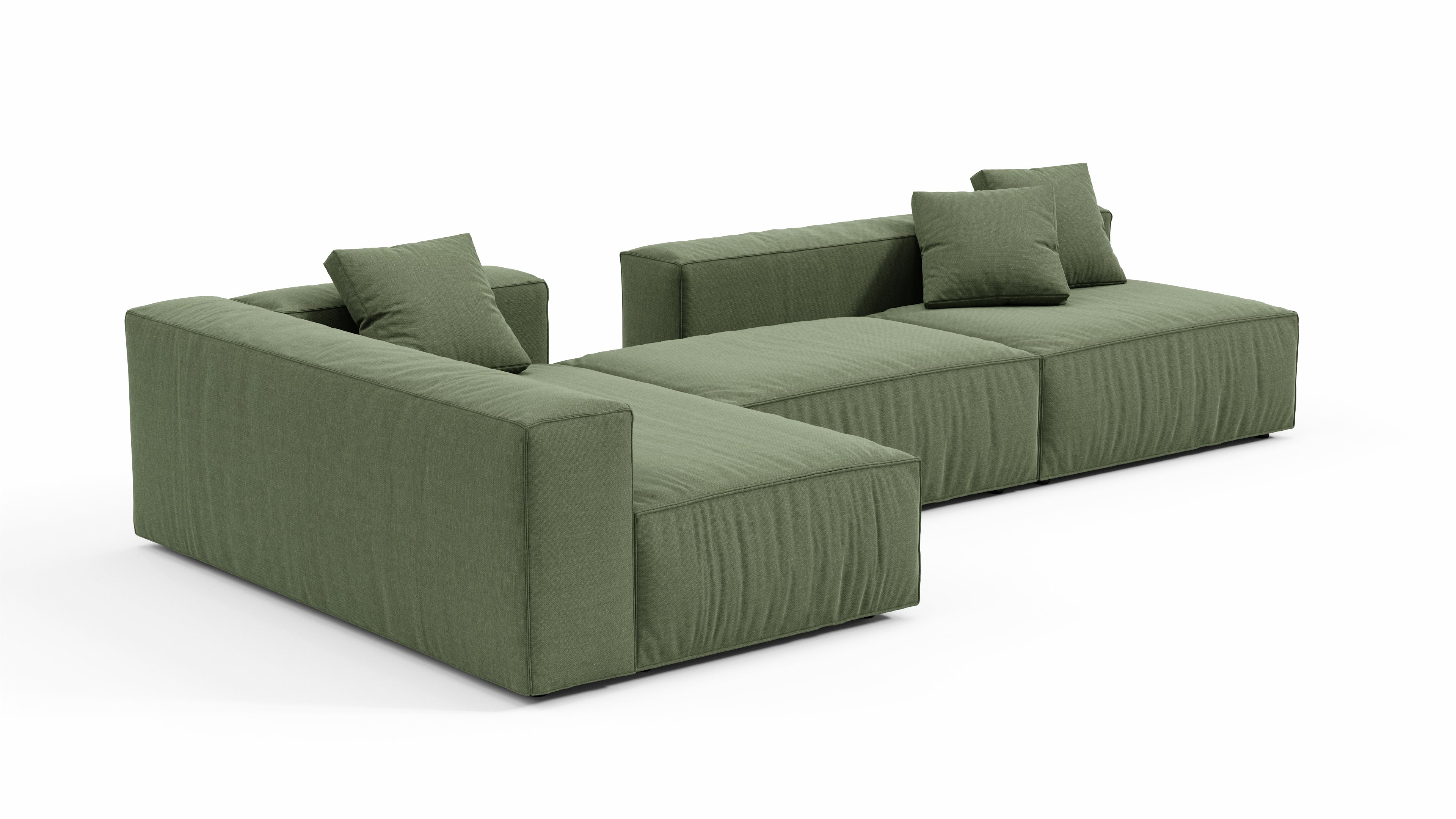 Pariqué Sofa 360x190cm (Goose Feathers)