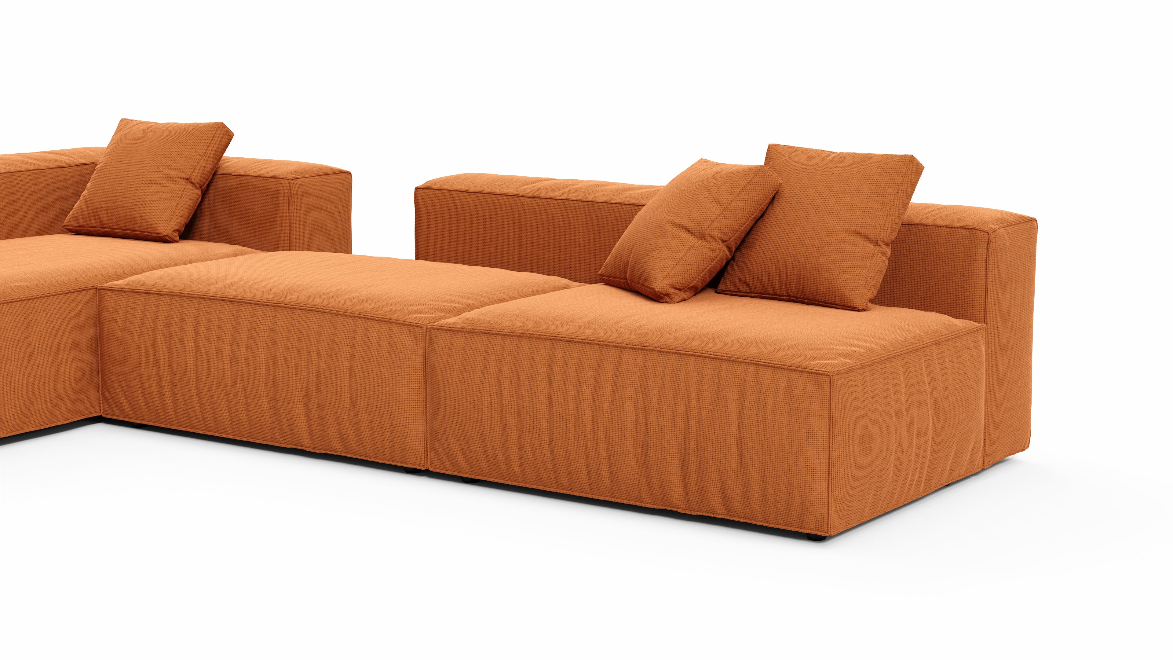 Pariqué Sofa 360x190cm (Goose Feathers)