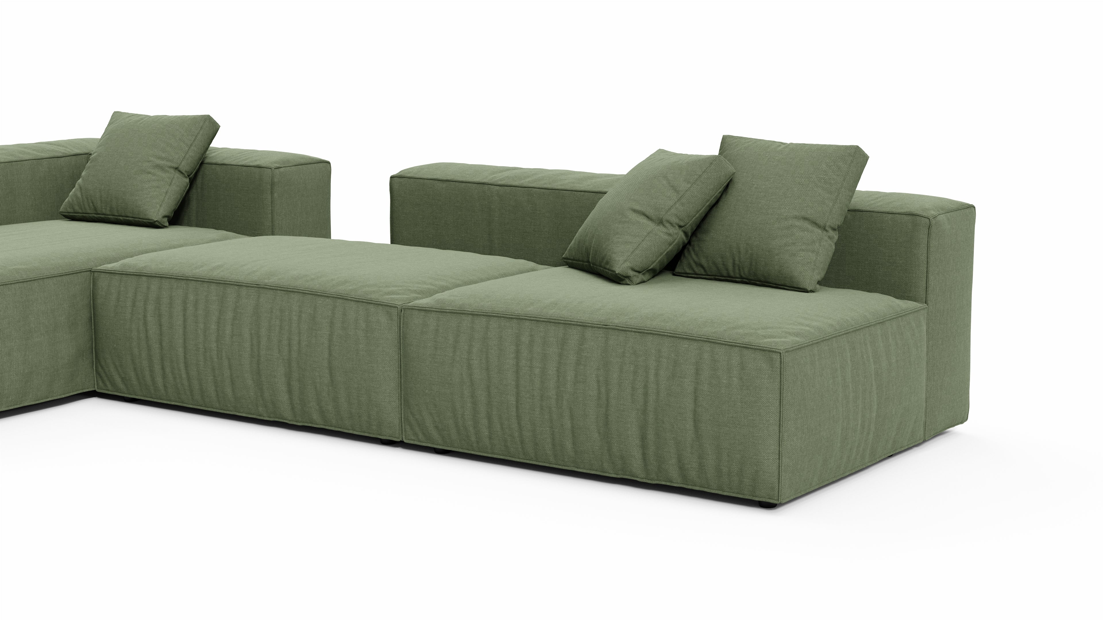 Pariqué Sofa 360x190cm (Goose Feathers)