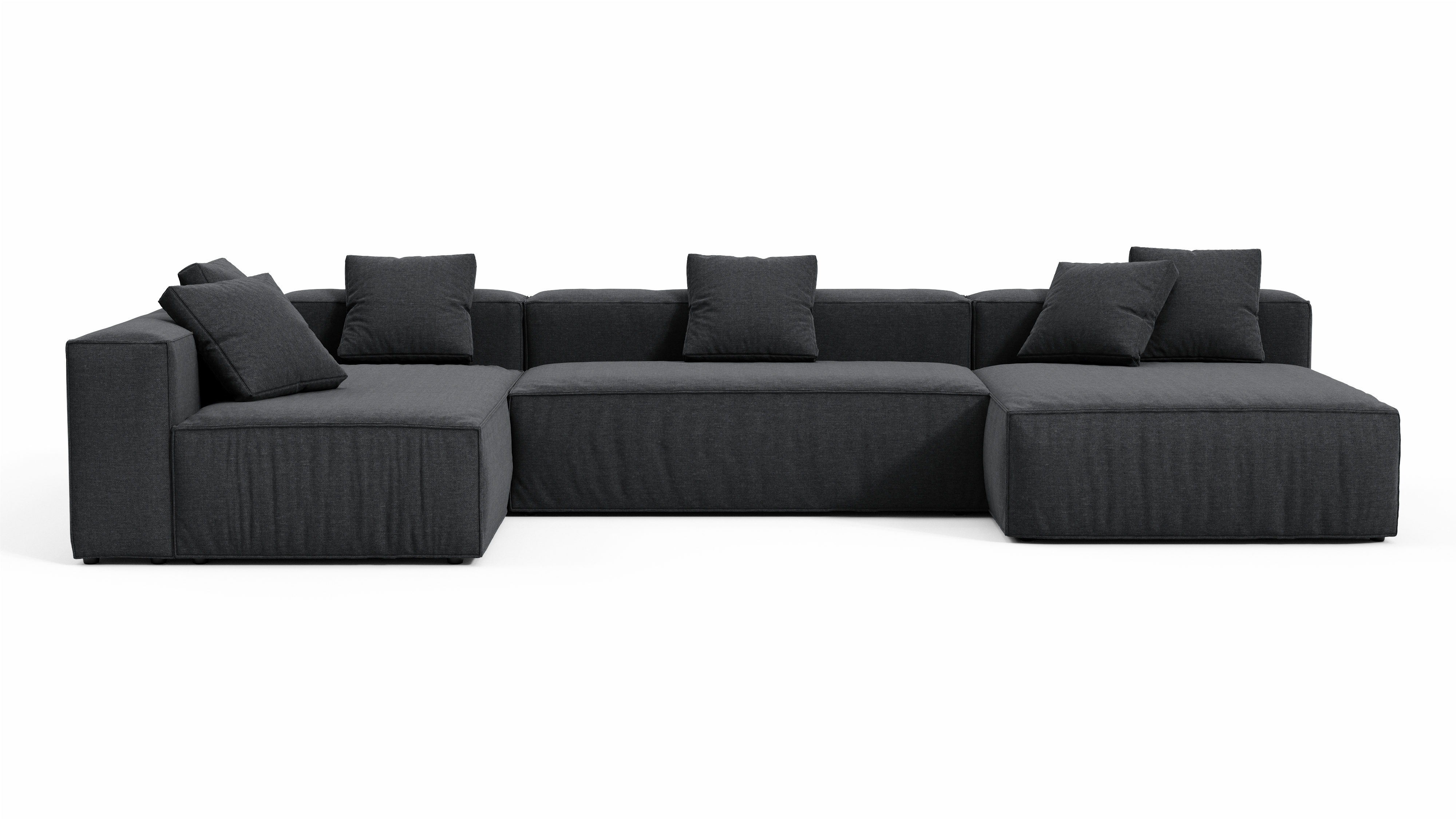 Pariqué Sofa 210x400x170 cm (Goose Feathers)