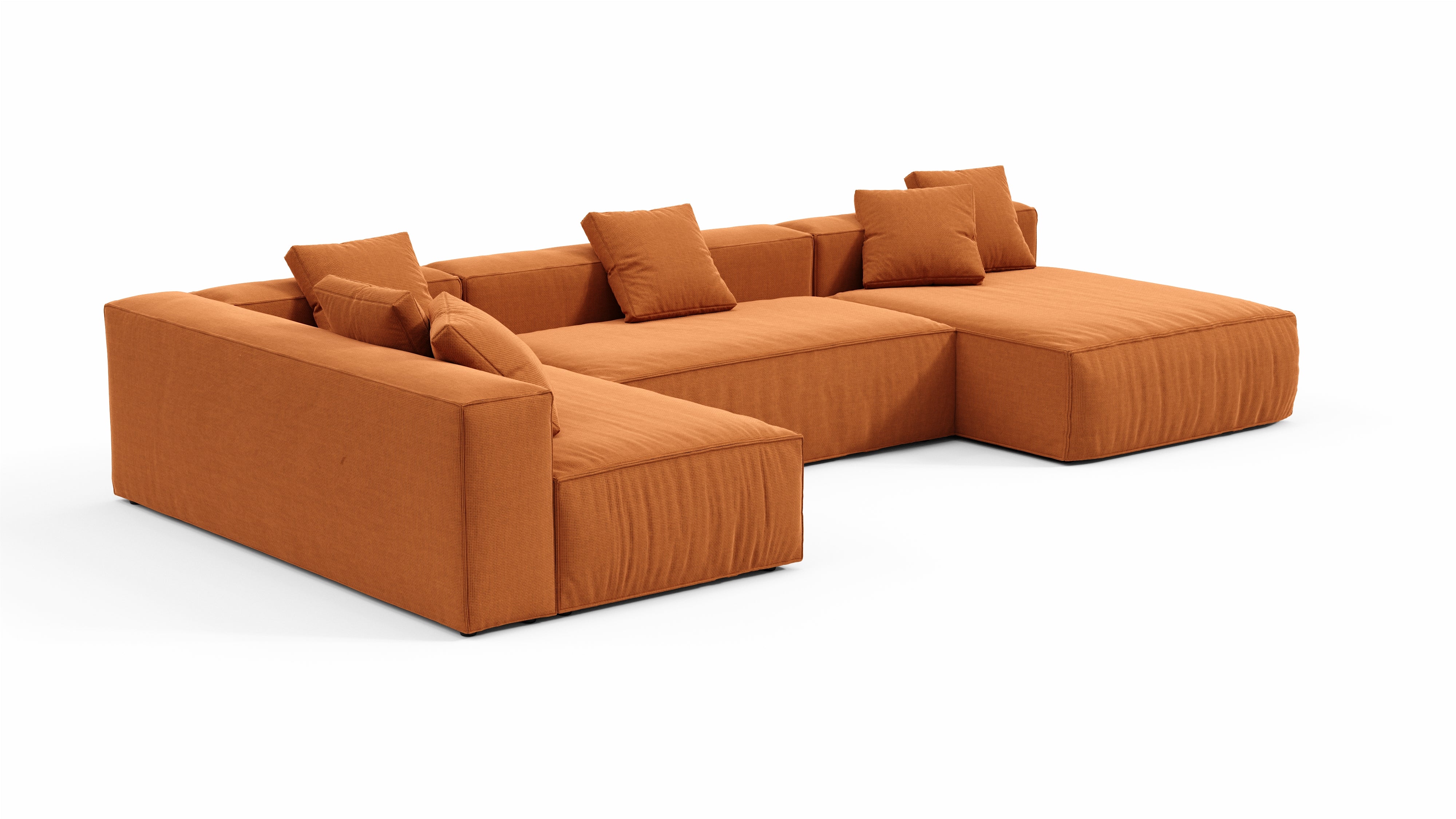 Pariqué Sofa 210x400x170 cm (Memory Foam)