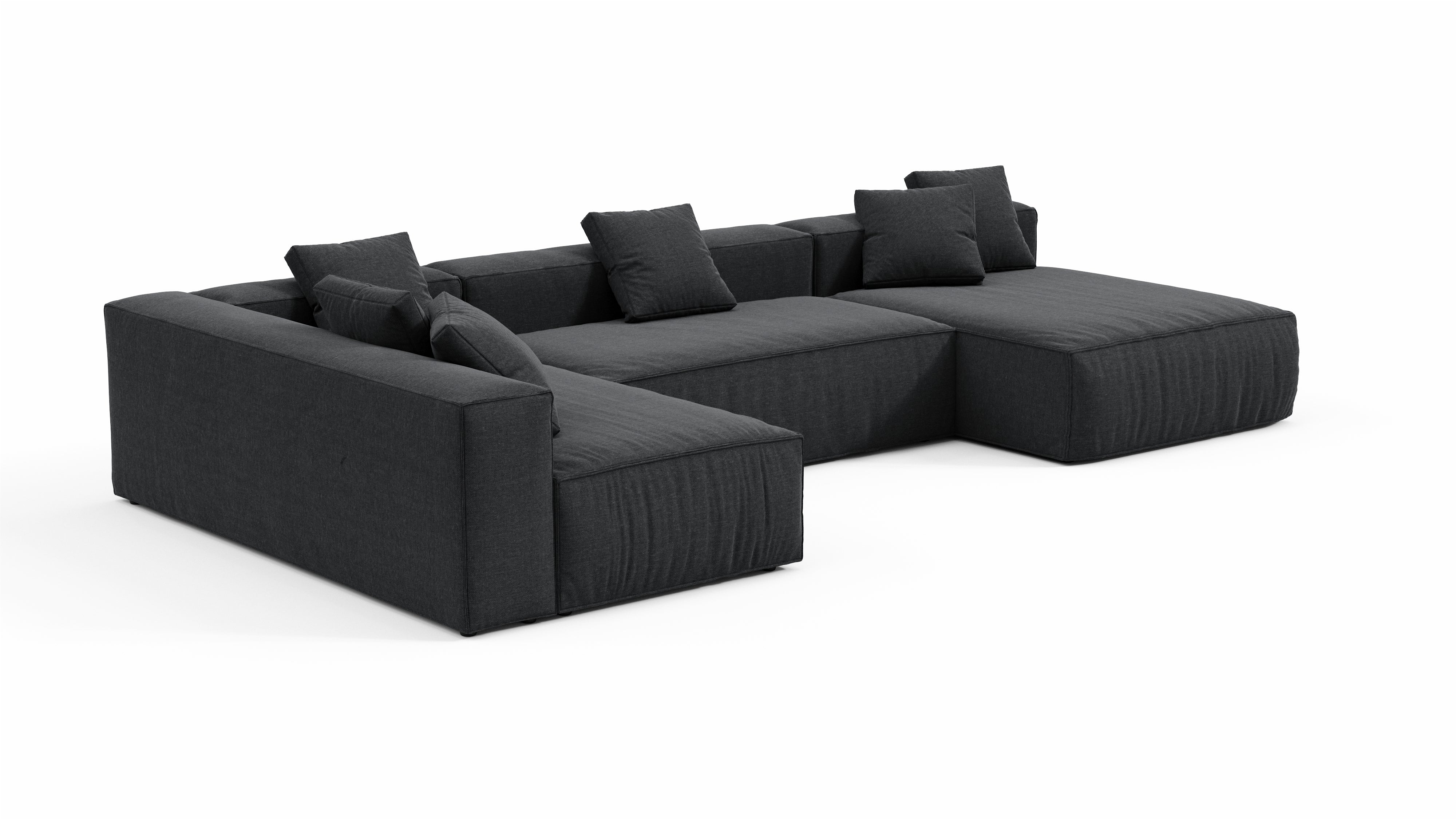 Pariqué Sofa 210x400x170 cm (Memory Foam)