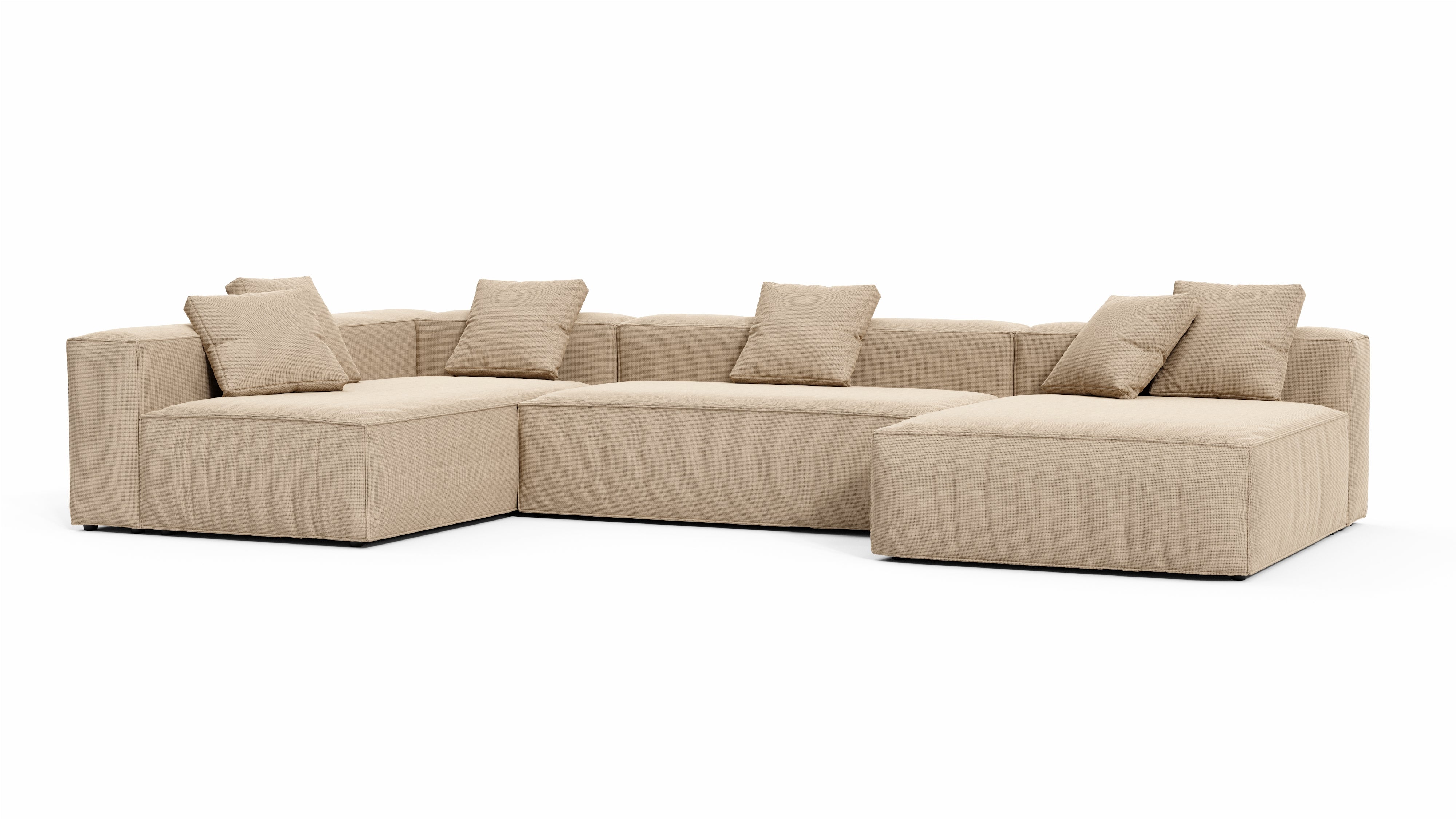 Pariqué Sofa 210x400x170 cm (Memory Foam)