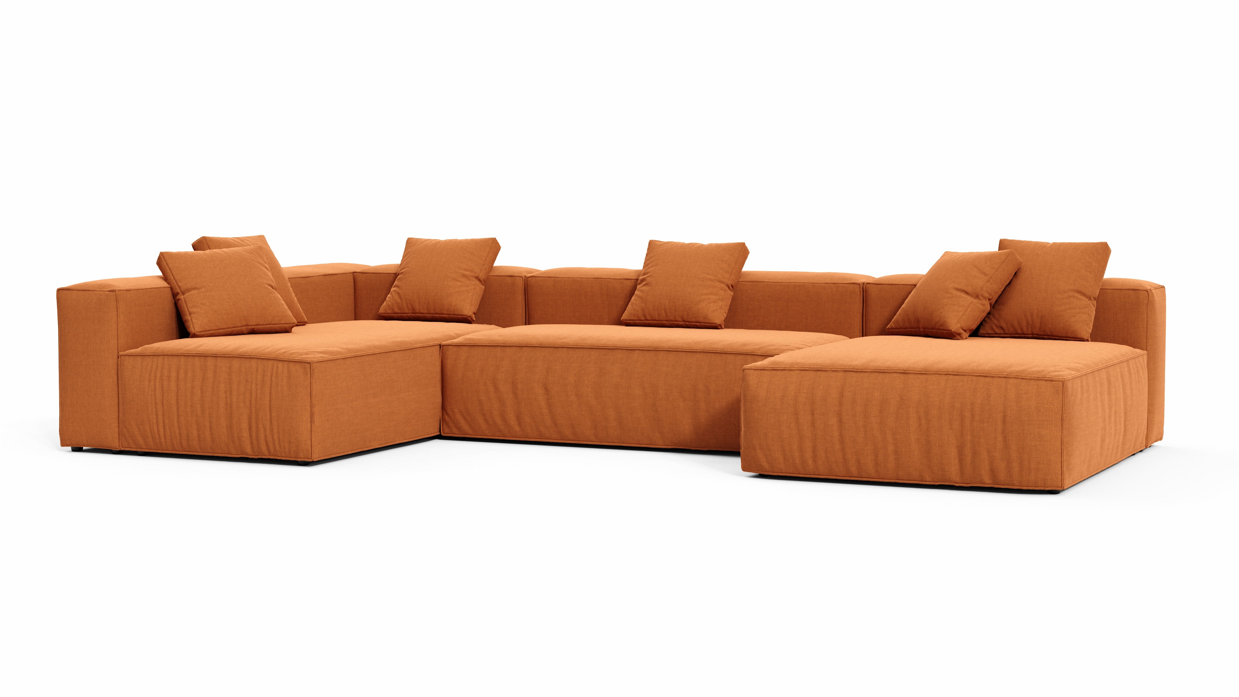 Pariqué Sofa 210x400x170 cm (Memory Foam)