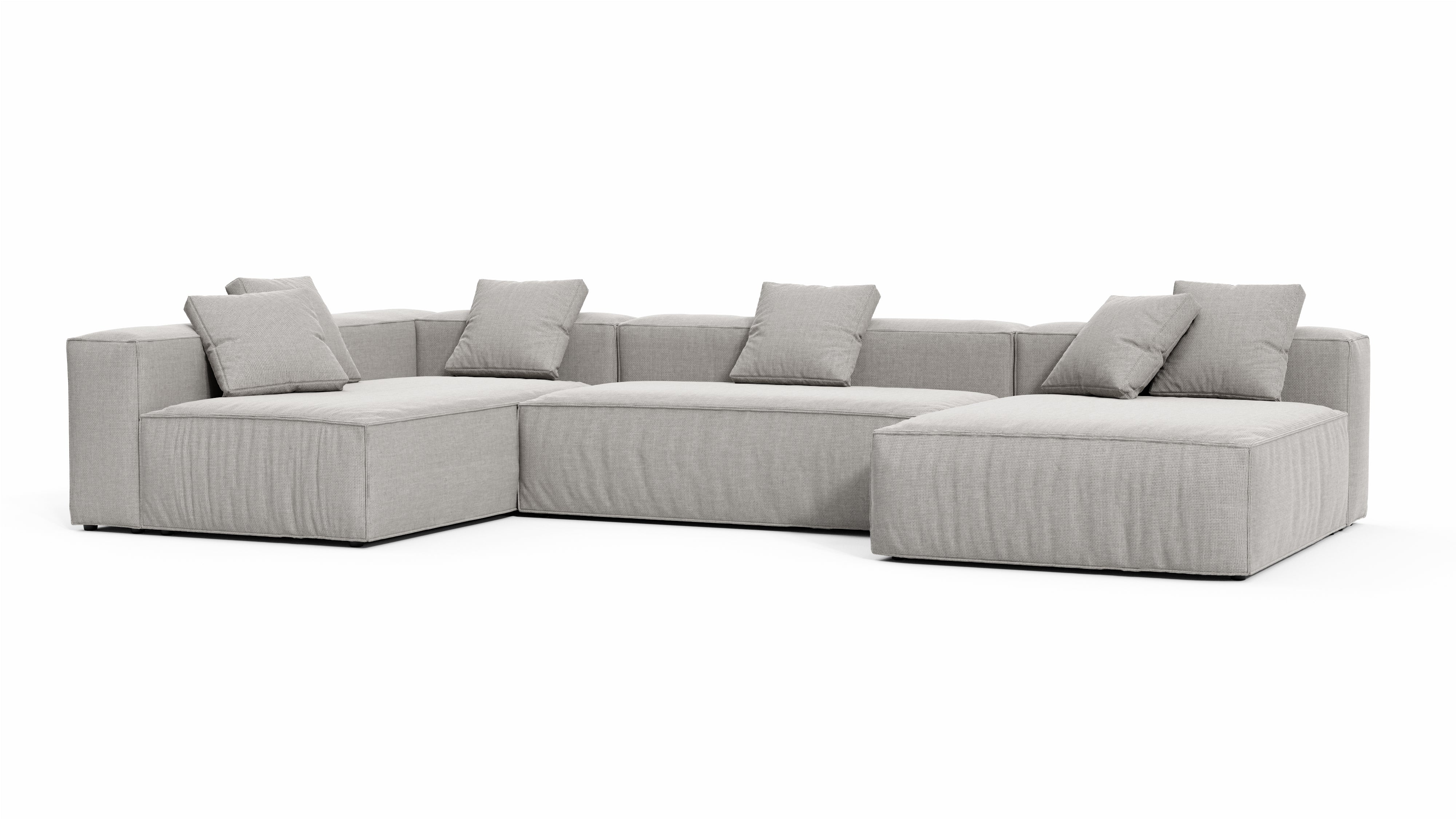 Pariqué Sofa 210x400x170 cm (Memory Foam)