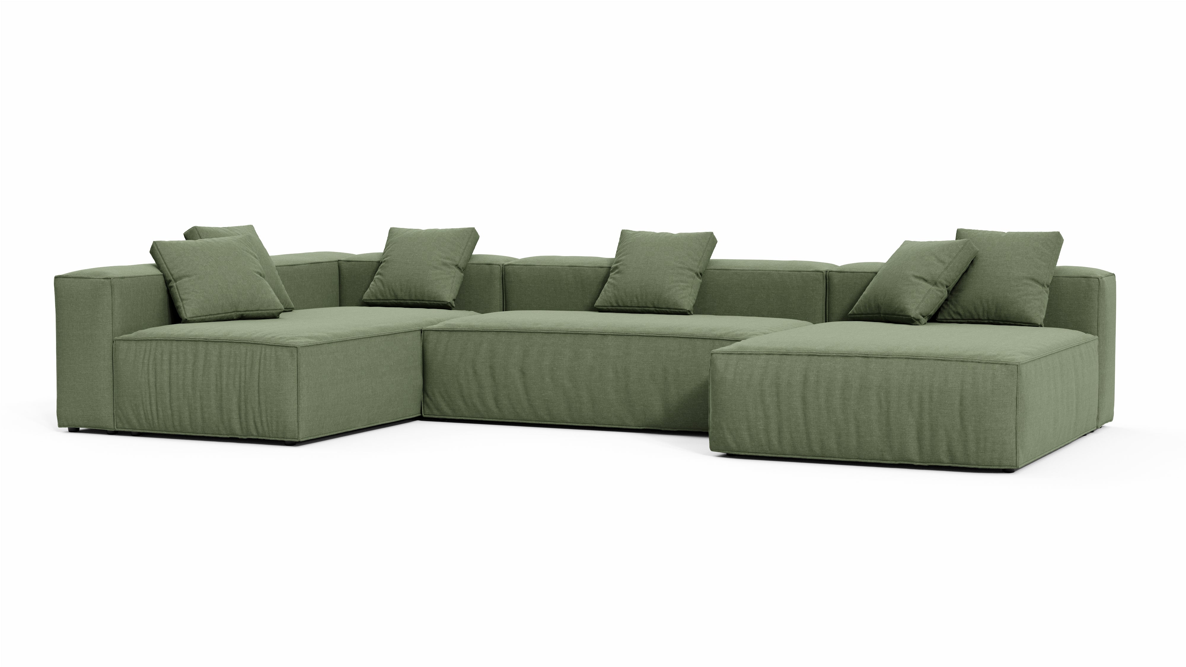 Pariqué Sofa 210x400x170 cm (Memory Foam)