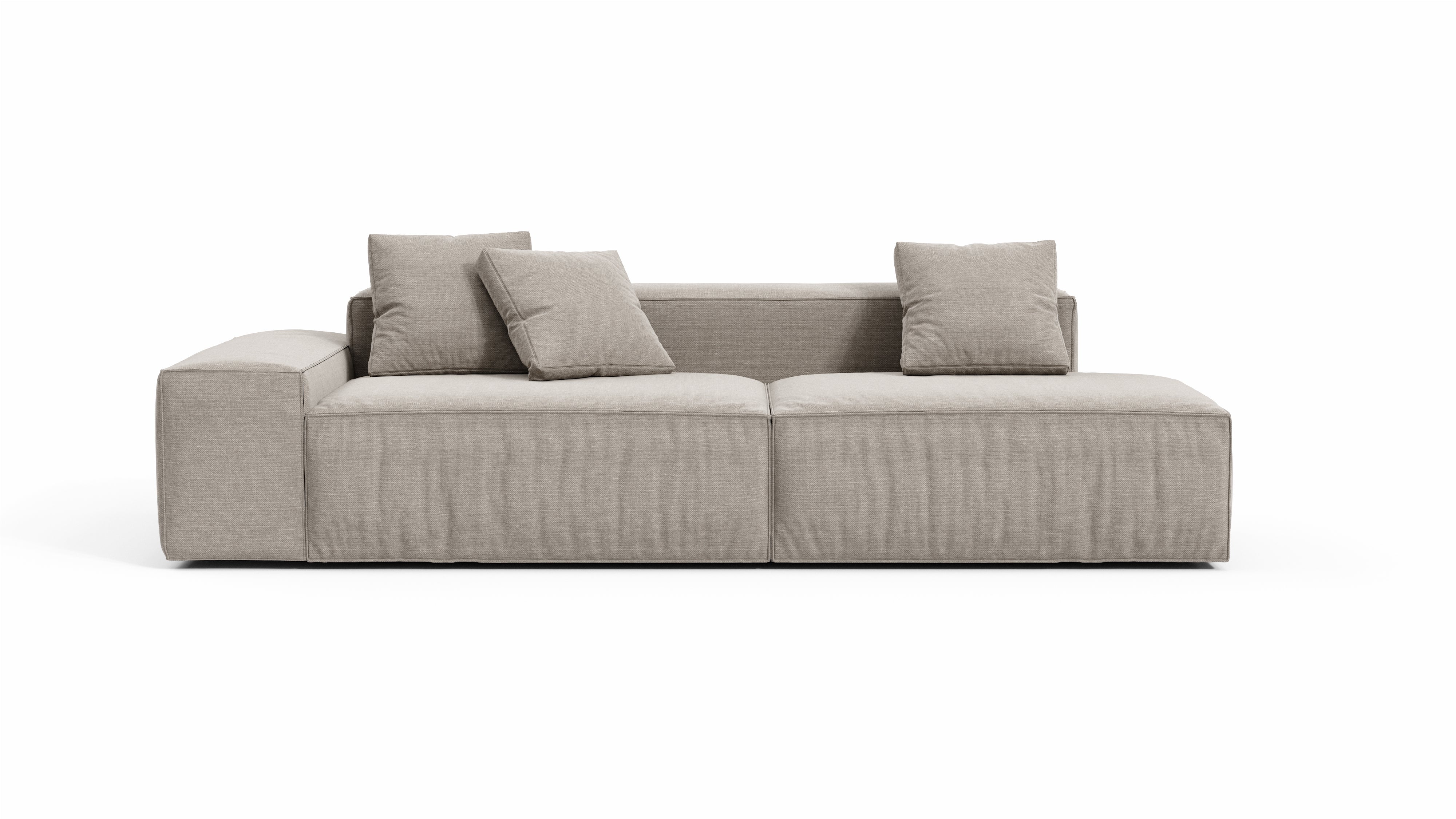 Pariqué Sofa 280x110 cm (Goose Feathers)